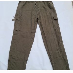Max Studio Mid Rise Cargo Pants